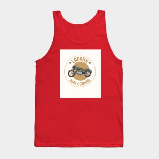 Bikers merch for Ladakh Tank Top